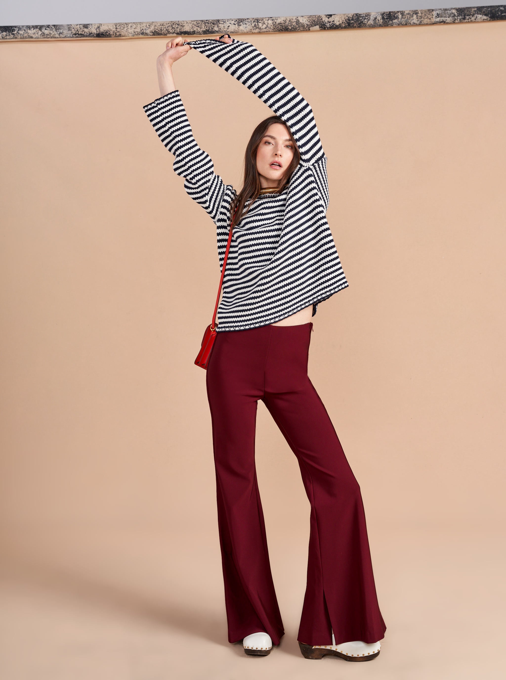 Marina Fine Stripe Sweater - La Ligne