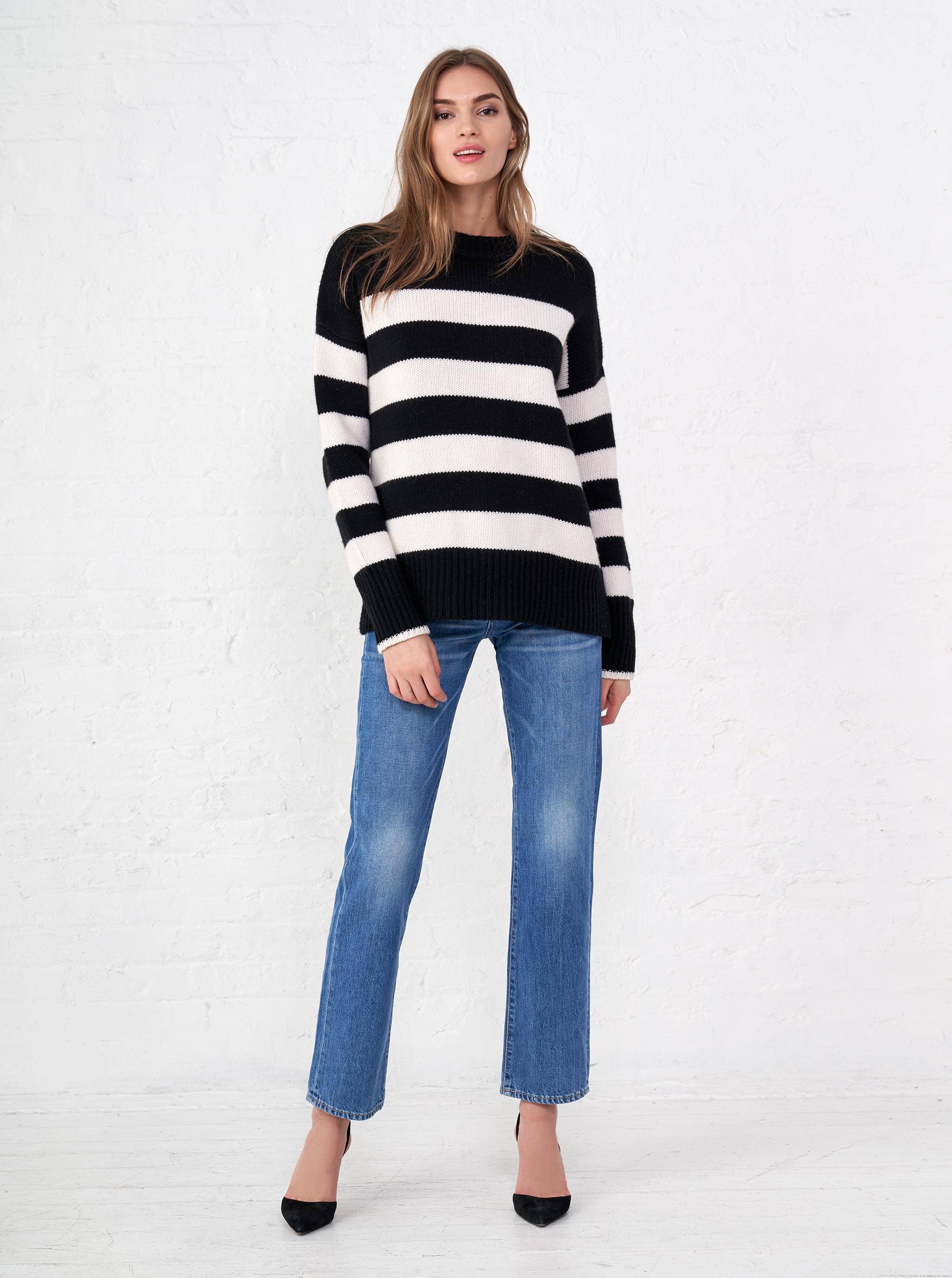 Bold Stripe Marin Sweater - La Ligne