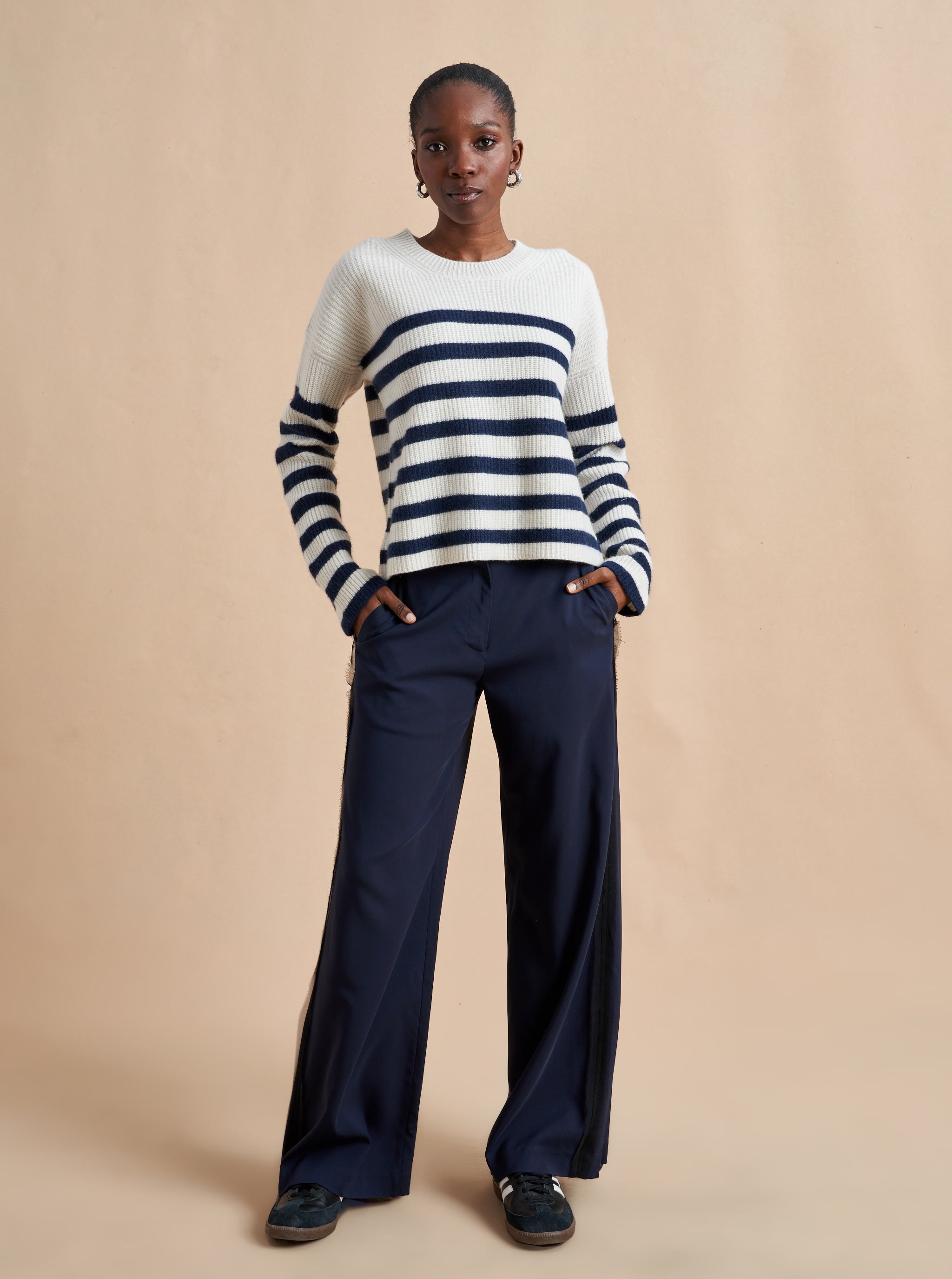 Mini Striped Toujours Sweater - La Ligne